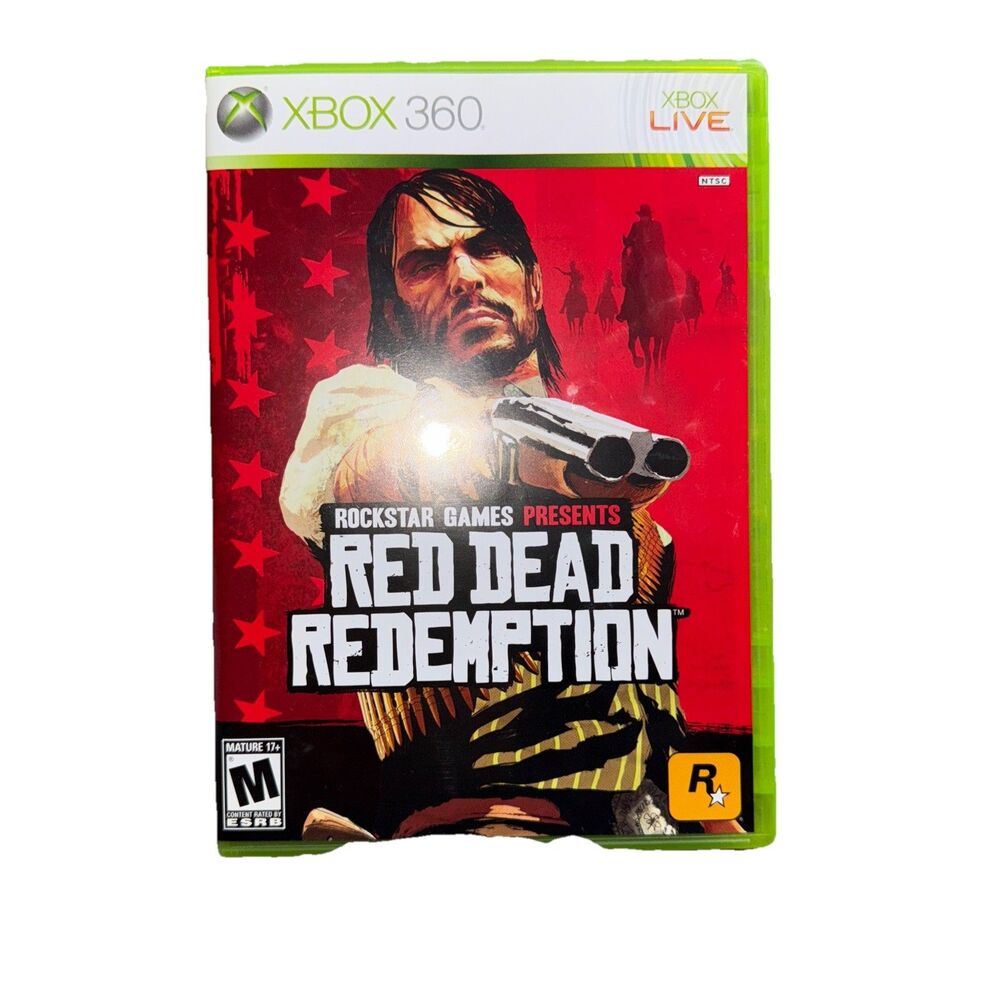 Red Dead Redemption (Microsoft Xbox 360, 2010) Complete w/ Manual & Map - Tested